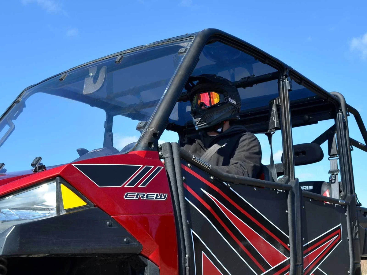 SuperATV Heavy Duty Tinted Roof for Polaris Ranger 1000 Diesel Crew (2015–2023)