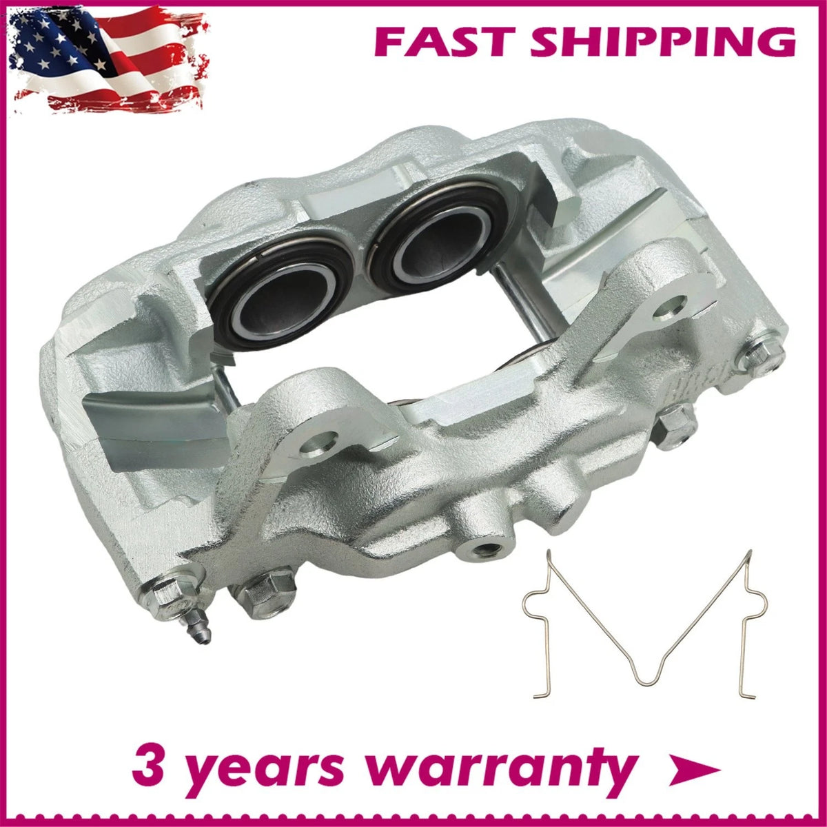 Front Left Brake Caliper for Toyota 4Runner Lexus GX470 (2003–2009) 47750-60261, 47750-60130, 19-P2767