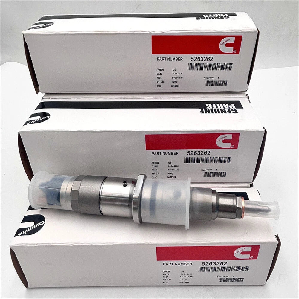 6X Fuel Injector 0445120059 0445120231 for Komatsu PC200-8 (2008–2018)