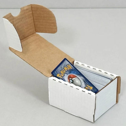 Set of 5 Cardboard Storage Boxes for Trading Sports Cards