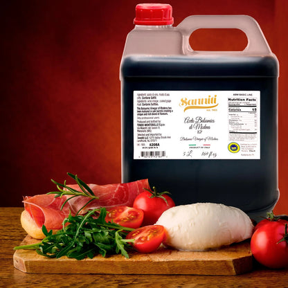 Sanniti Italian Aged Balsamic Vinegar of Modena IGP 169 Fl Oz (Pack 1)