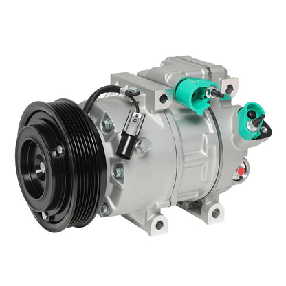 A/C Compressor with Clutch for Kia Optima Hyundai Sonata (2009–2010) 18016305, 158372, 157372, 198300, 977013K520