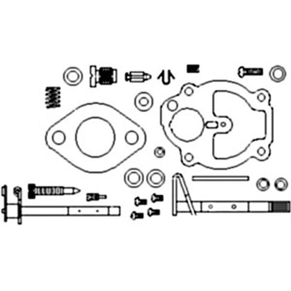 Carburetor Kit ZCK02 for Allis Chalmers B RC (Fits All Years)