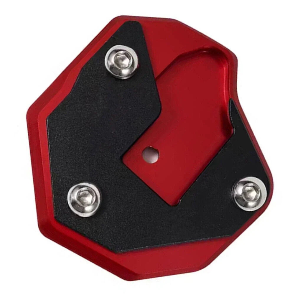 Side Stand Enlarge Kickstand Pad Red for Suzuki Hayabusa GSX1300R (2008–2021)