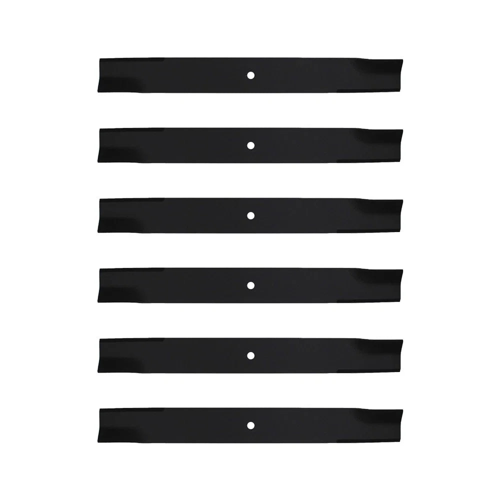 Set of 6 Medium Lift Blades for Toro Groundsmaster (106-0629, 108-1124, 44-6250)