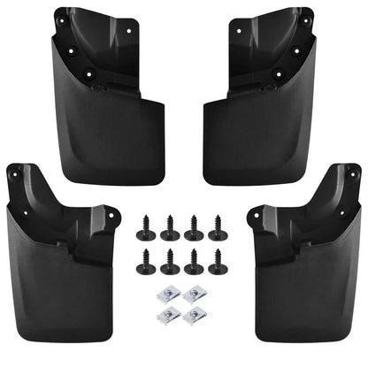 Set of 4 Mud Flaps Splash Guards for Toyota Tacoma (2016–2023) W/Fender Flares