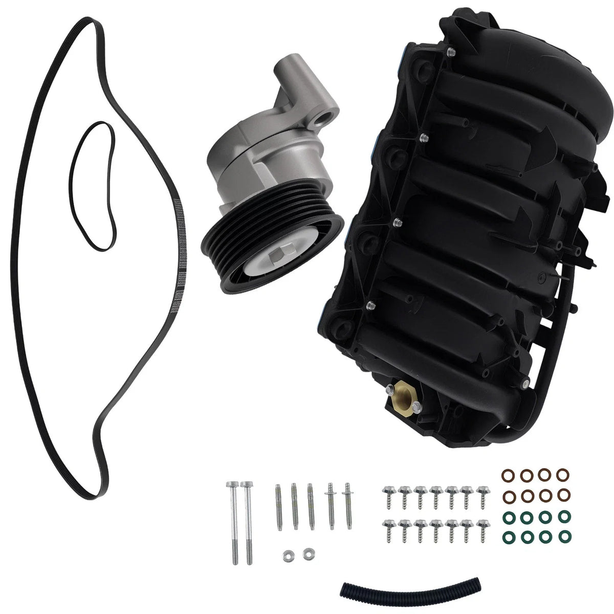 Drive Belt Tensioner Pulley Kit for GMC Sierra Savana Envoy