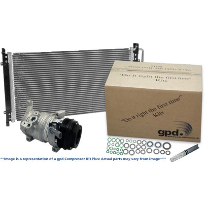 A/C Compressor with Clutch for Chrysler 200 (2015–2017) 9621282A, 68195662AA