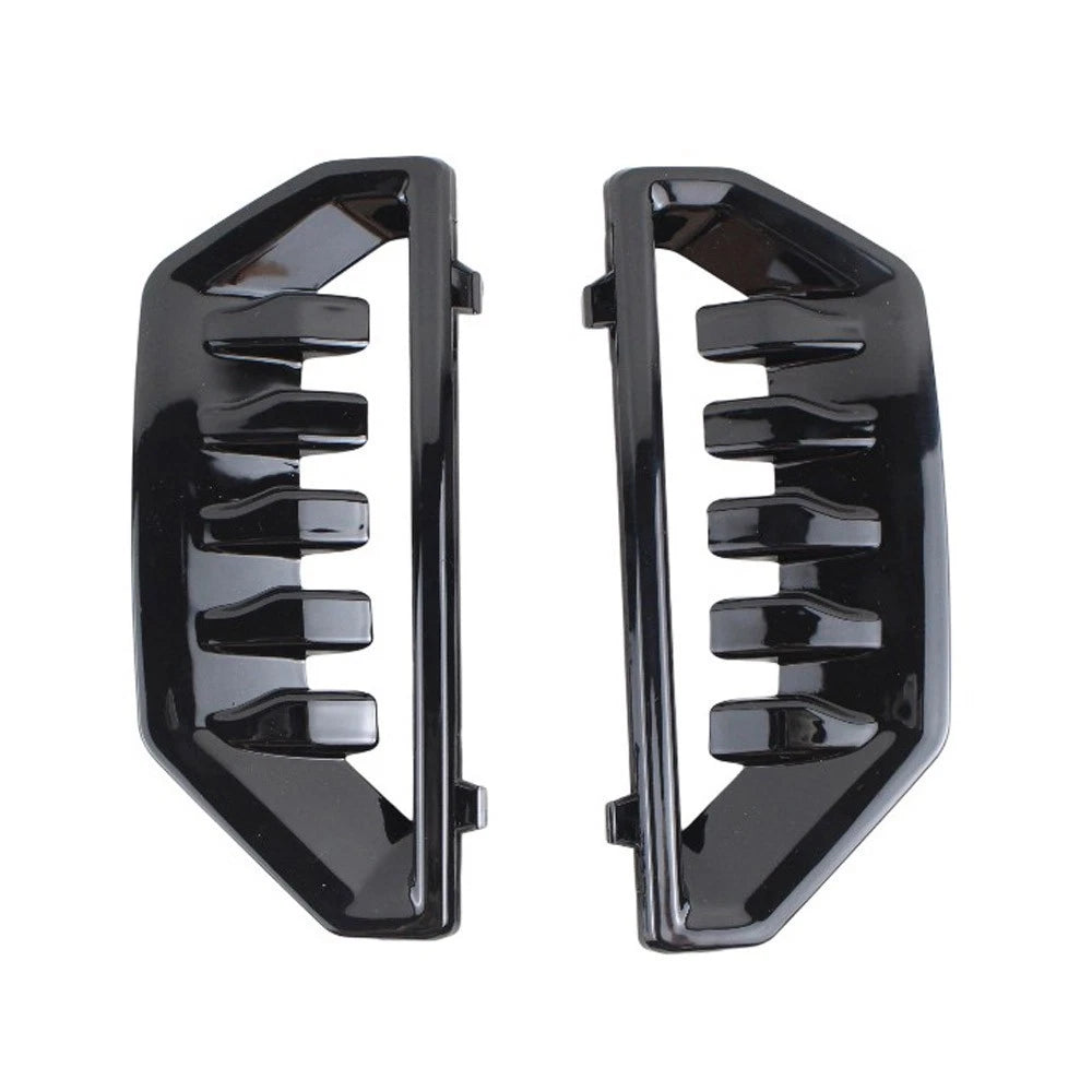 2X Front Bumper Grille Cover Air Duct Vent for GMC Sierra 1500 (2022–2025)