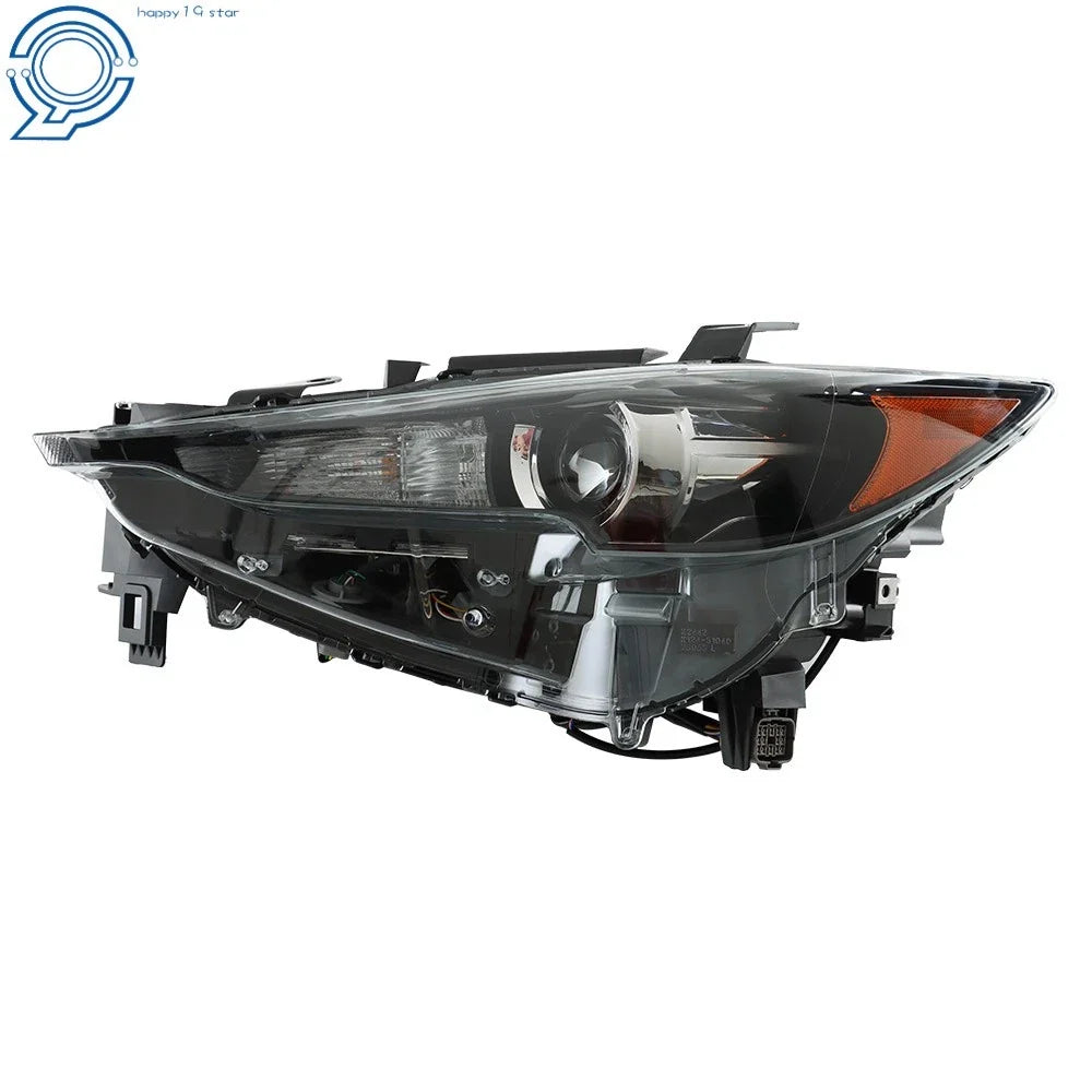 LED Headlight Assembly for Mazda CX-5 (2017–2021) Black Housing, Driver Side