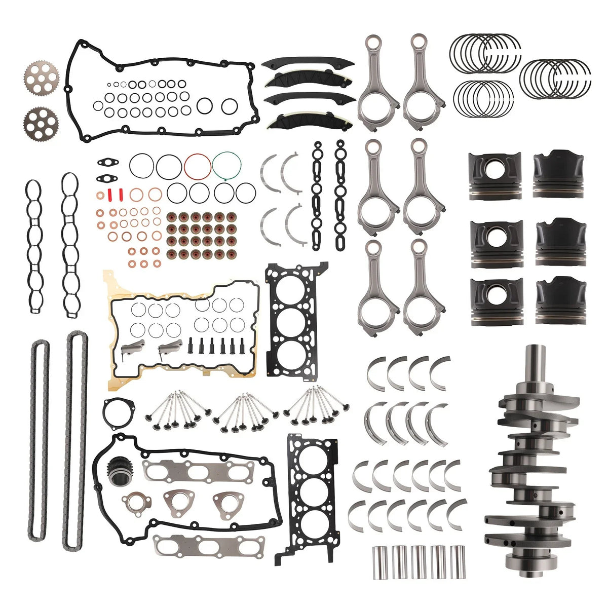 3.0 Diesel Engine Rebuild Kit for Jeep Chrysler Ram 1500