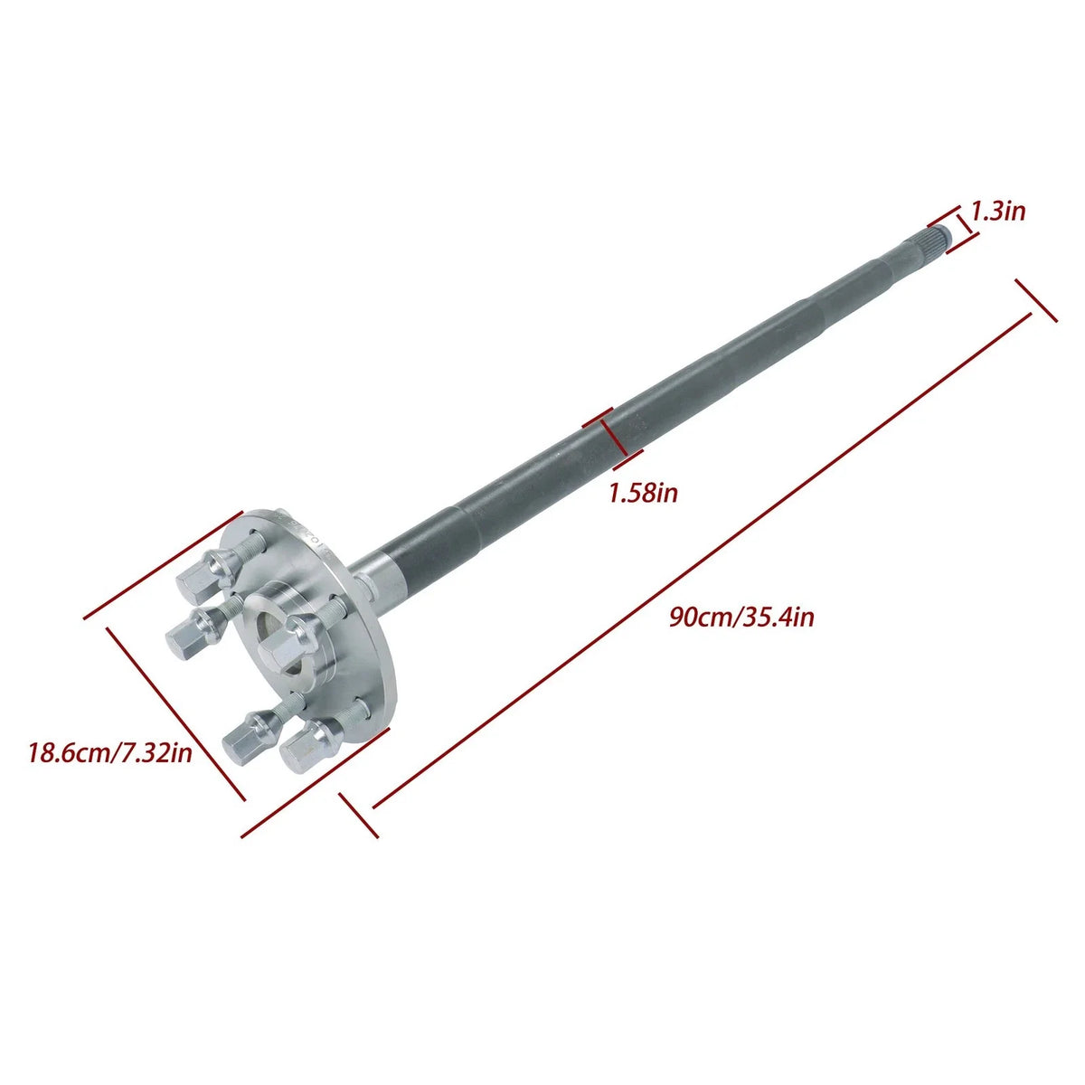 Rear Axle Half Shaft 52111197AB for Dodge Ram 1500 (2009)