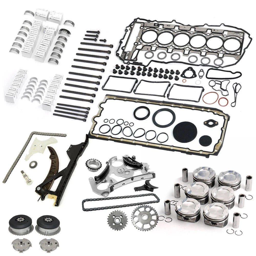 N55 3.0 Engine Overhaul Rebuild Kit & Timing Chain Kit for BMW (2011–2019)