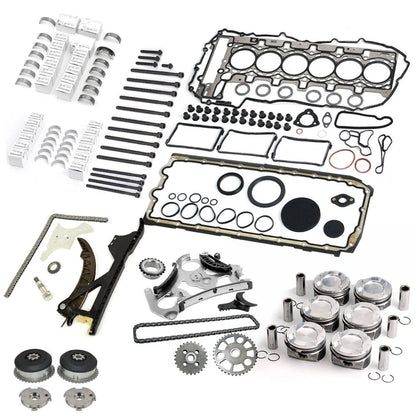 N55 3.0 Engine Overhaul Rebuild Kit & Timing Chain Kit for BMW (2011–2019)