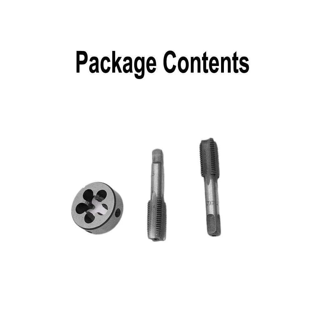 HSS M14x1.5mm Taper & Plug Tap Set with Die Metric Thread Right Hand Tool