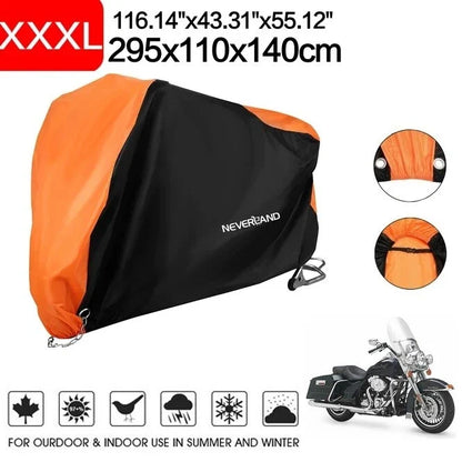 Motorcycle Cover for XXXL (Waterproof, Outdoor, UV Protection)