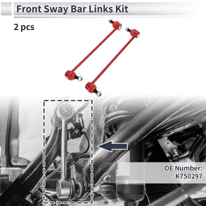 Set of 2 Front Stabilizer Bar Links for Acura RDX (2007–2012) No.K750297
