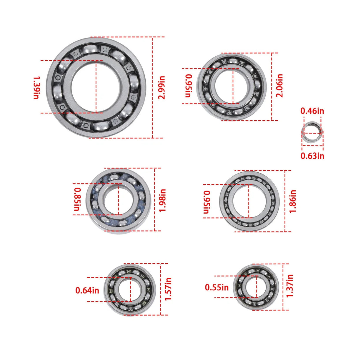 Transmission Bearing Kit for Honda TRX350 FE (2000–2006)