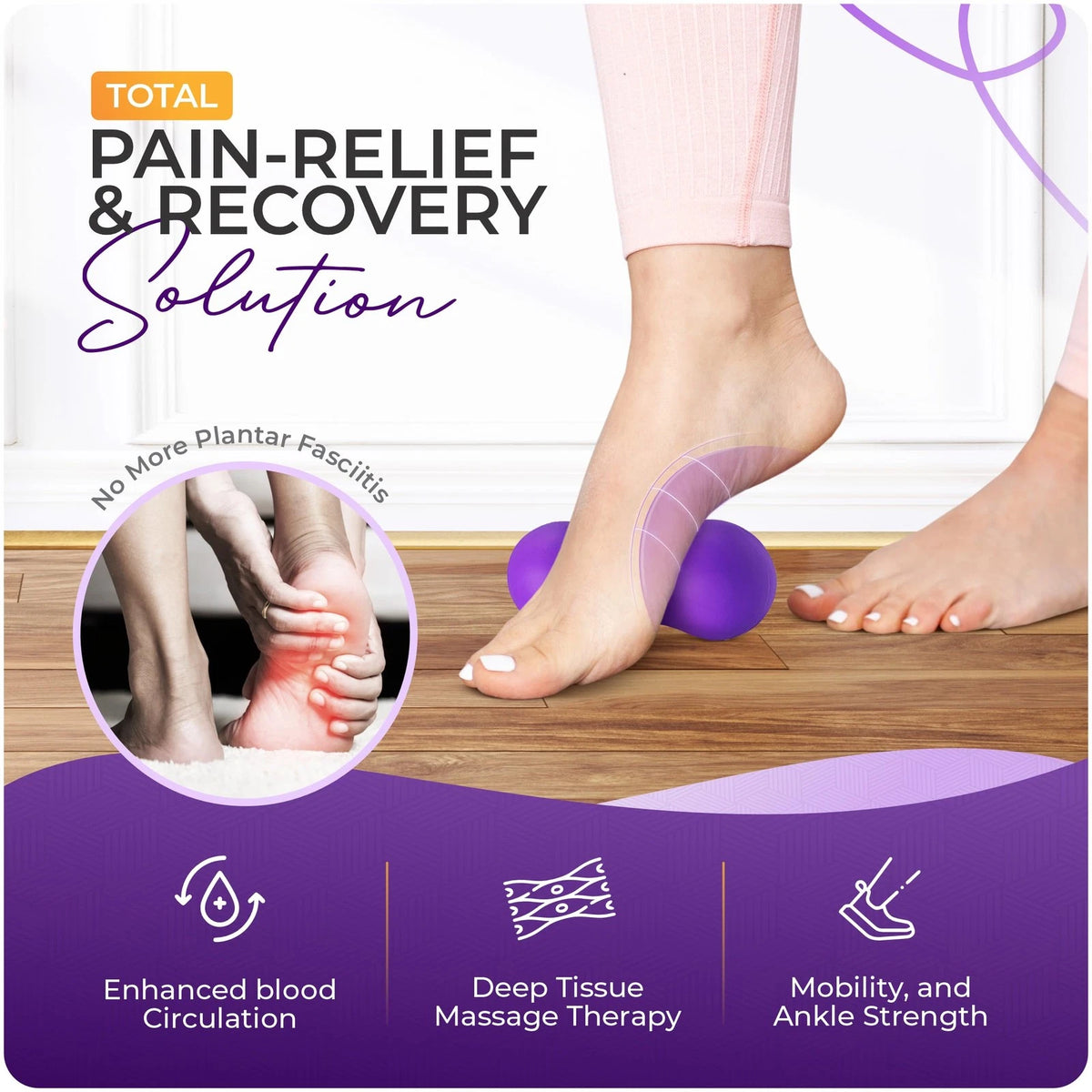 Foot Roller for Plantar Fasciitis Relief (2010–2023)