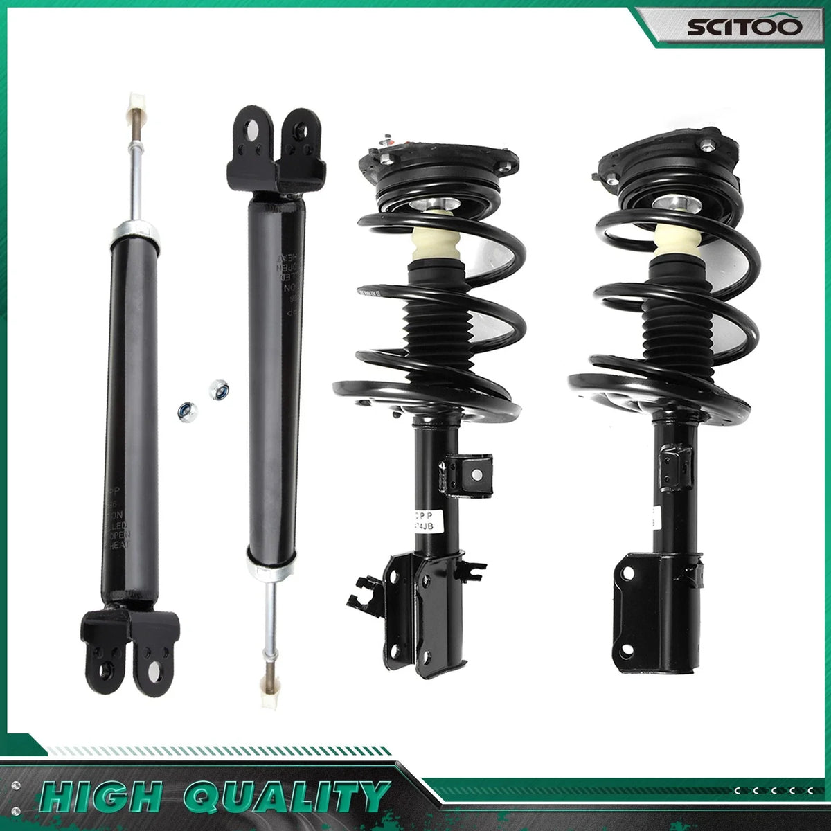 Set of 4 Struts Complete Assembly & Shock Absorbers for Nissan Altima