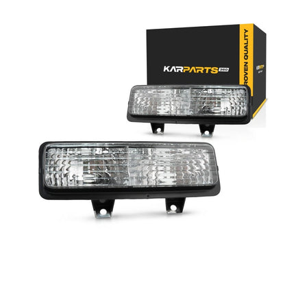 Turn Signal/Parking Light Set for Chevy G-Series (1992–1996) MLX-PAIR-SHE931-122L-CL360A51, GM2520130