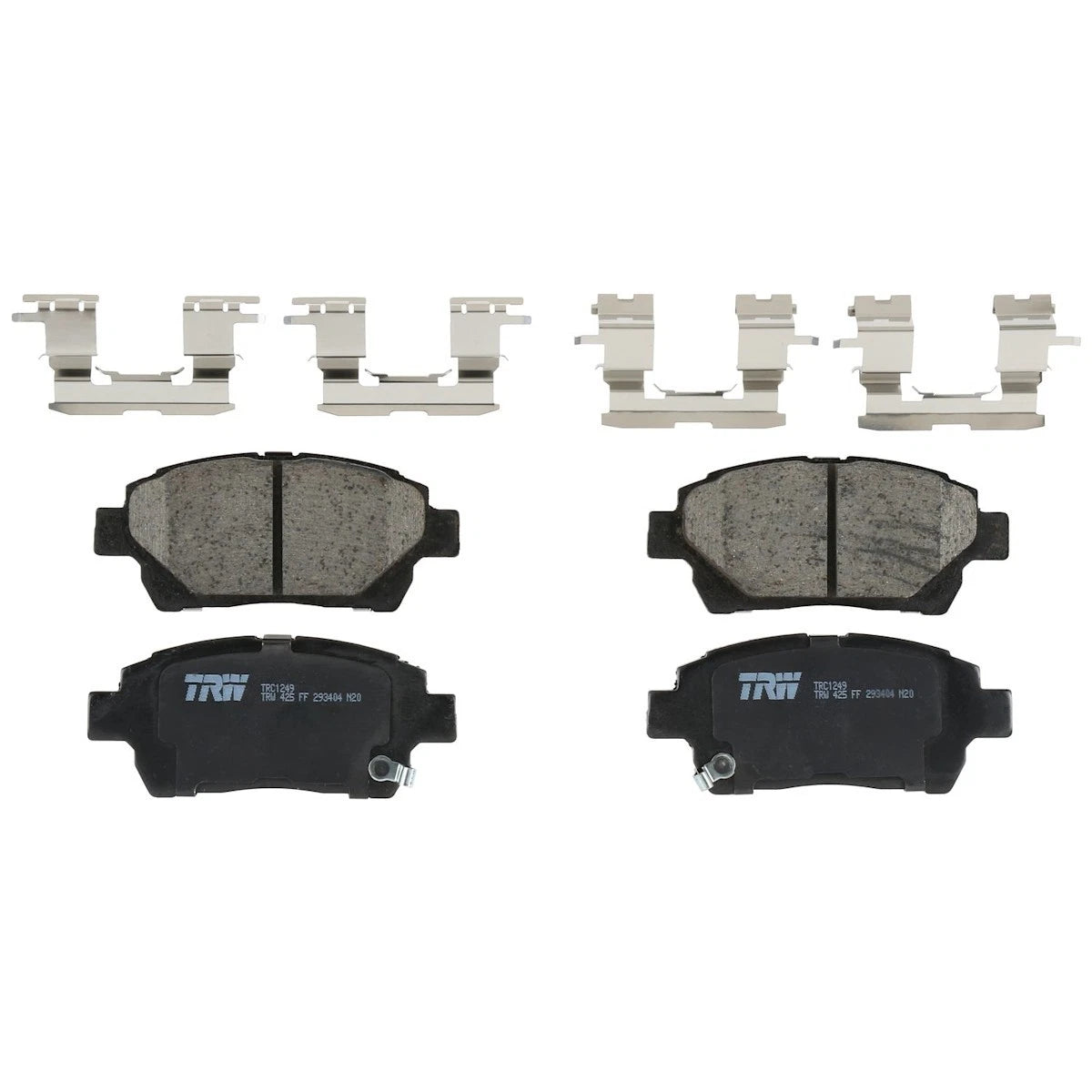 2X TRC1249 Brake Pad Set Front for Scion xA xB (2005–2006)