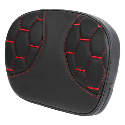 Rear Sissy Bar Passenger Backrest Pad for Harley Touring (2009–2023)