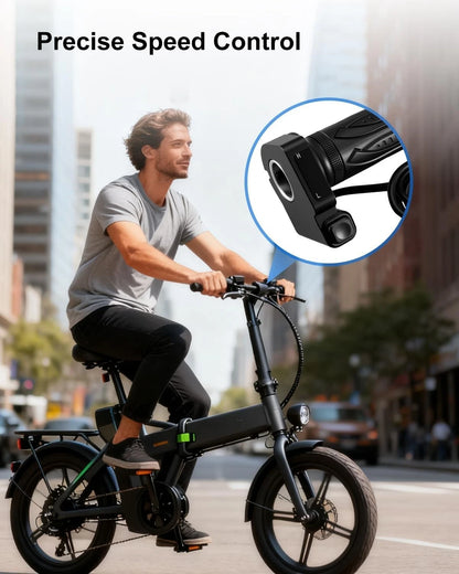 48V Throttle Display Accelerator with Cruise Control for Electric Bike