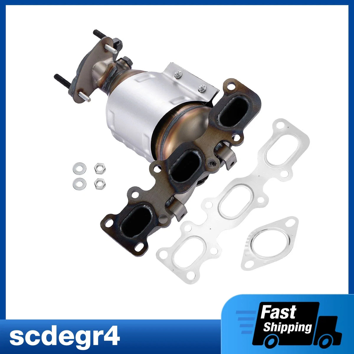 Exhaust Manifold w/ Catalytic Converter for Escape Tribute Mariner (2001–2012)