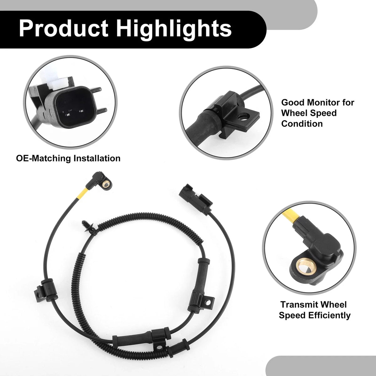 ABS Wheel Speed Sensor for Ford F-250 Super Duty (2011–2016) No.DC3Z2C204A
