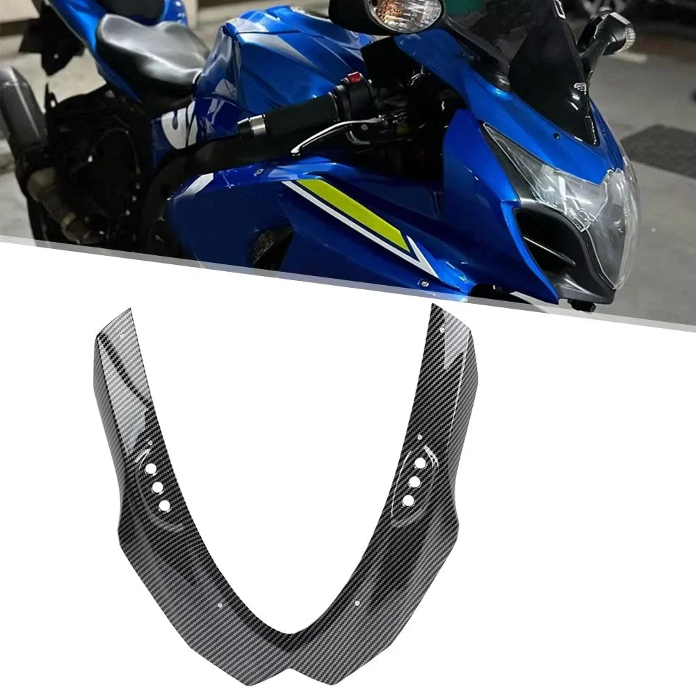 Upper Front Nose Headlight Fairing Cowl ABS for Suzuki GSX-R1000 (2009–2016) Black