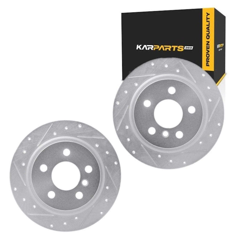 Drilled and Slotted Rotors for BMW i3s (2018–2021) ALX-PAU-DF-7002-32014-CLA4