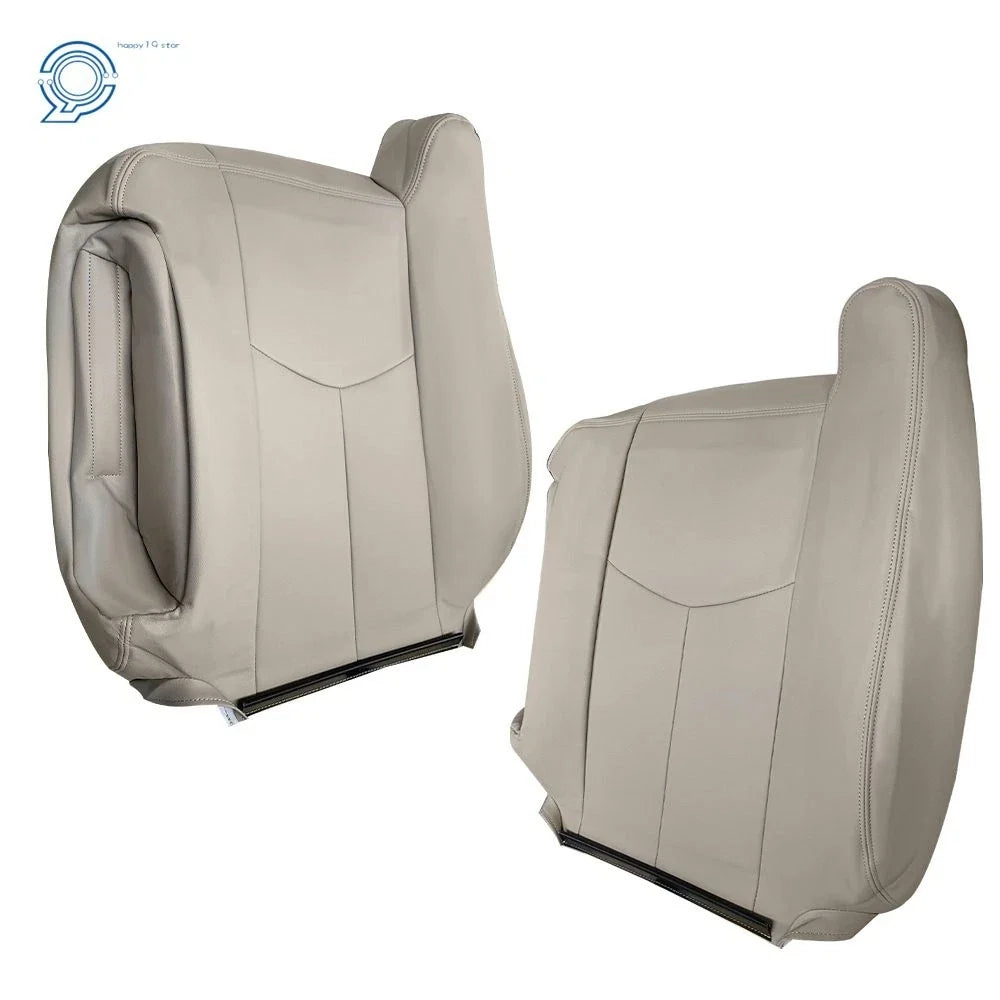 Set of 2 Tan Seat Covers for Chevrolet Tahoe GMC Yukon (2003–2006)