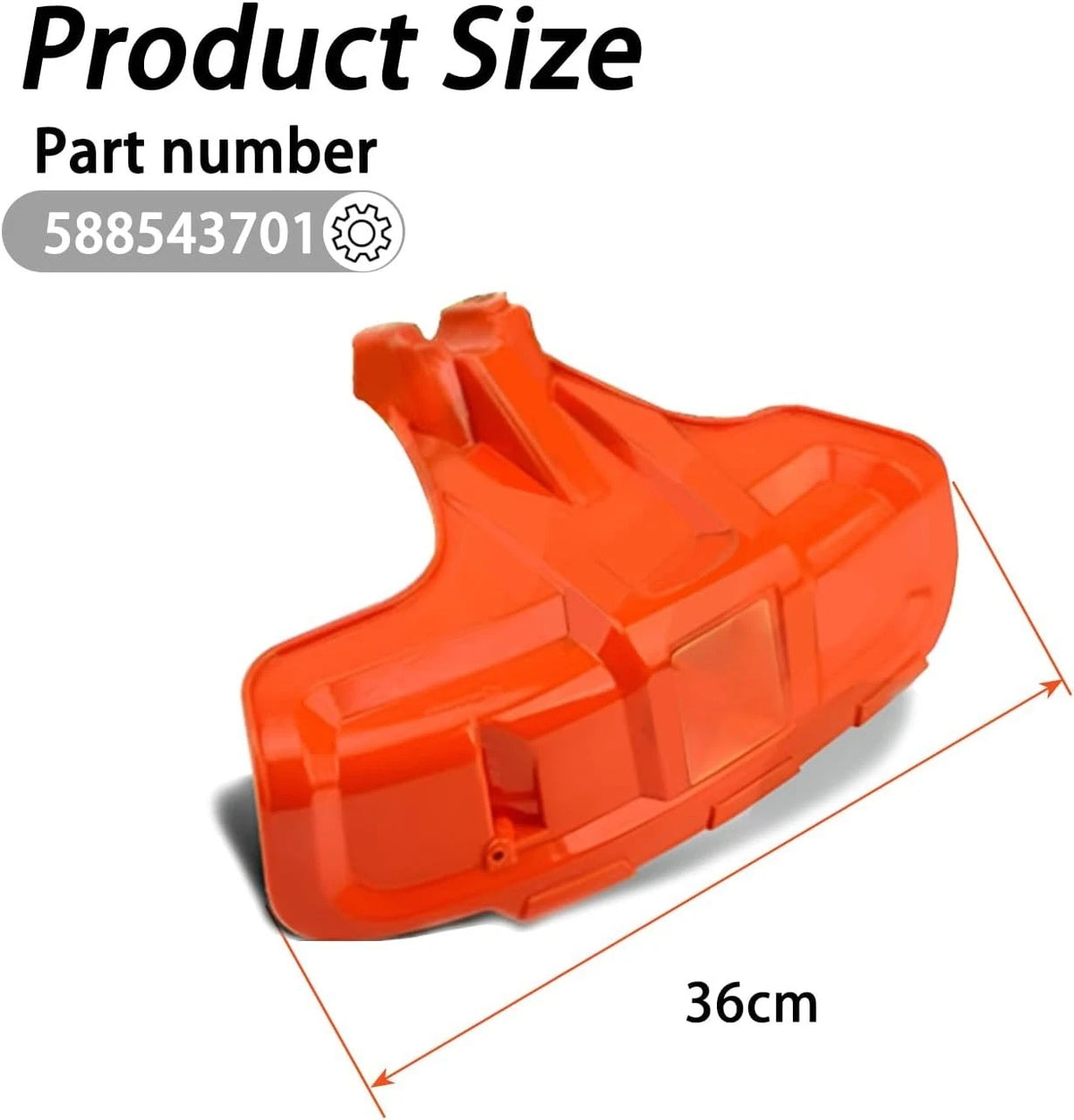 Replacement Trimmer Shield for Husqvarna 223L, 322L, 324LX (OEM Compatible)