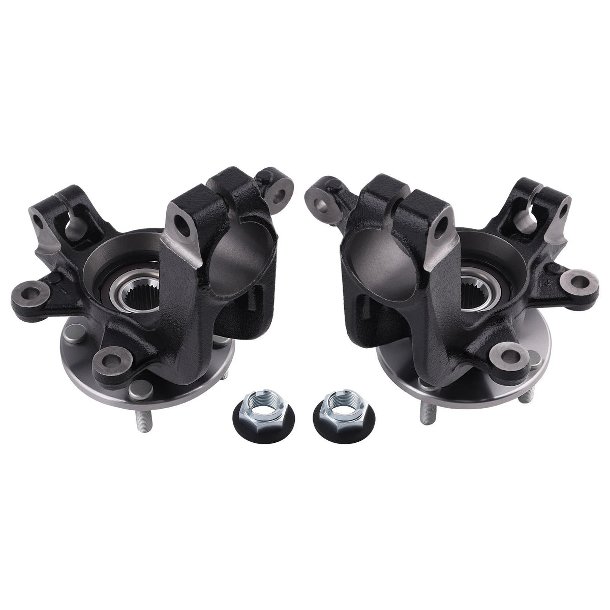 Steering Knuckle Wheel Hub Assembly for Ford Focus (2006–2011) 6S4Z-1215-B, 58DAPQ