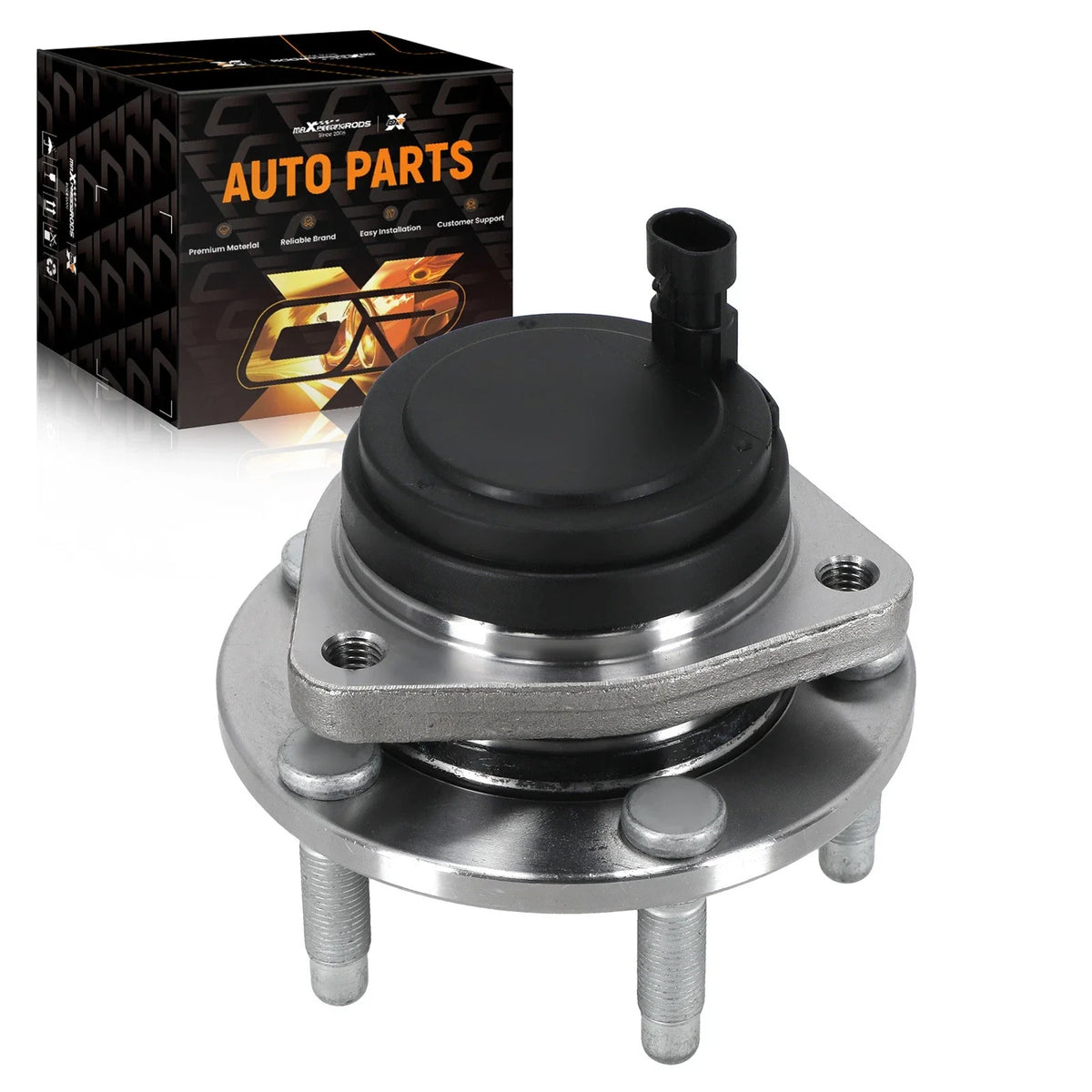 Front Wheel Bearing & Hub for Pontiac G8 (2008–2009) 513280 WE61344 3-Bolt