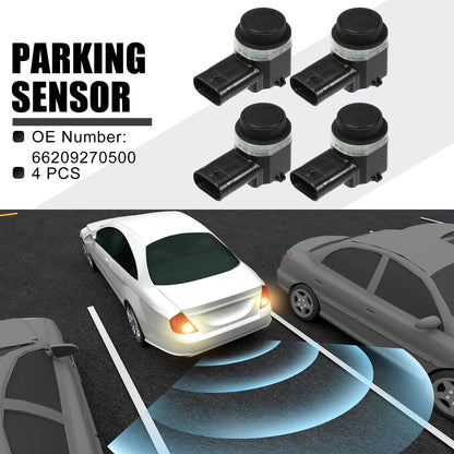 Set of 4 PDC Reverse Parking Assist Sensors No. 66209270500 for BMW 325i (2006–2013)