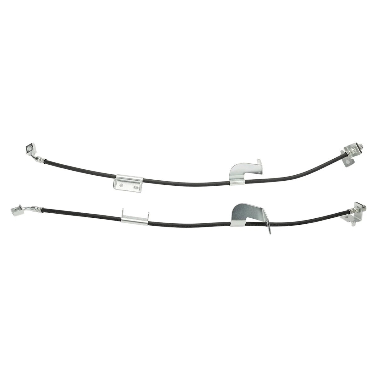 Set of 2 Brake Lines for Chevy Express Van (18074764, 2204638, 15823493)