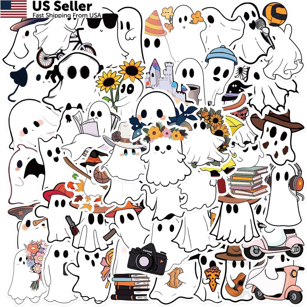 50Pcs Funny Stickers for Water Bottles (Adults)