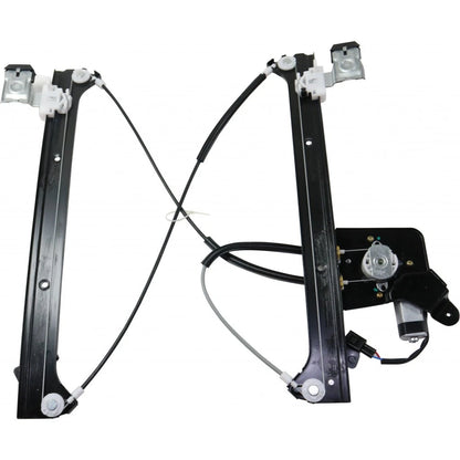 Power Window Regulator for GMC Sierra 1500/1500 HD (2001–2006) MLX-SHE672-911R-CL360A61, GM1551114
