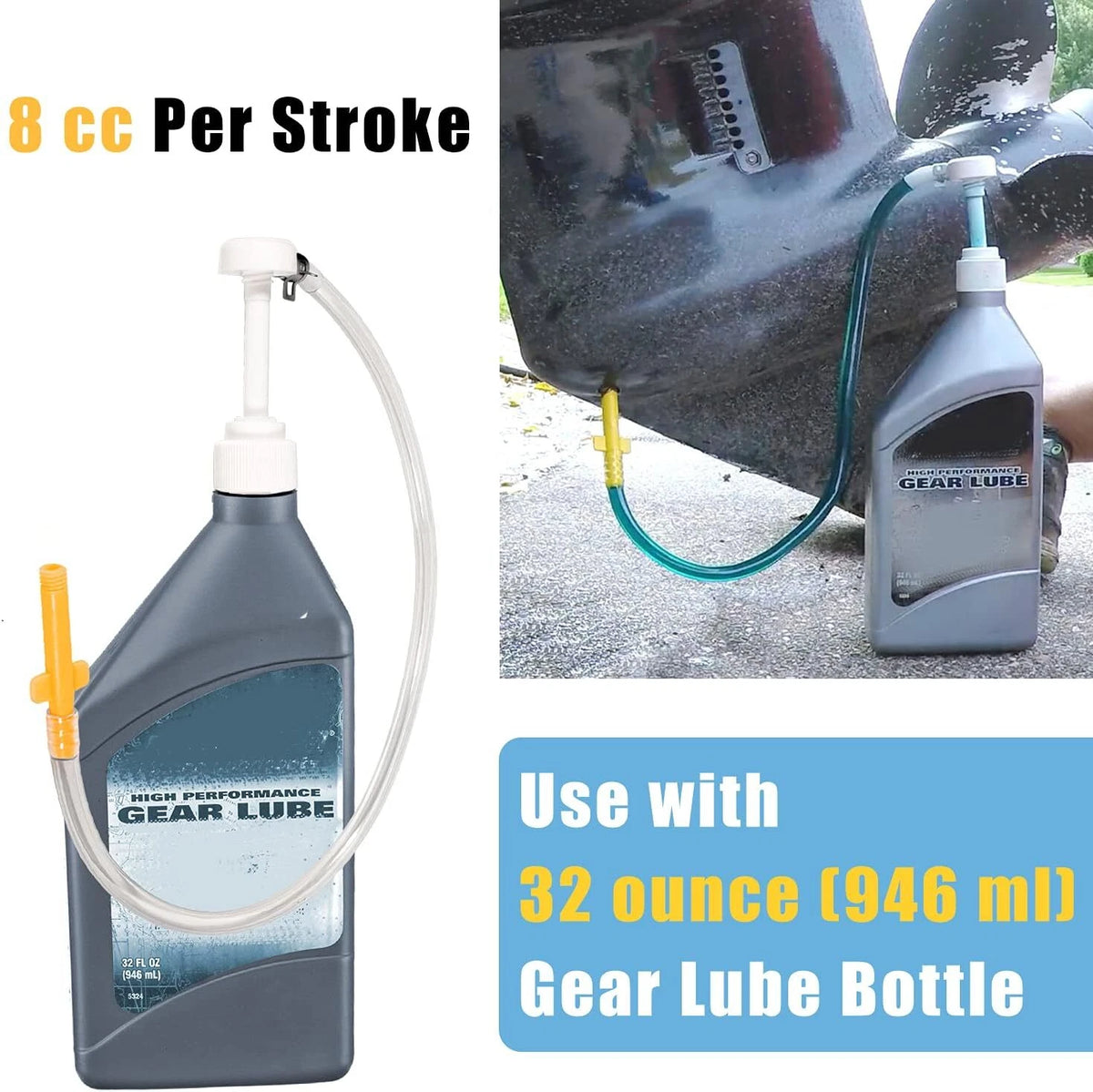 Manual Lube Change Kit for Yamaha Outboard (AP95JU1D214)
