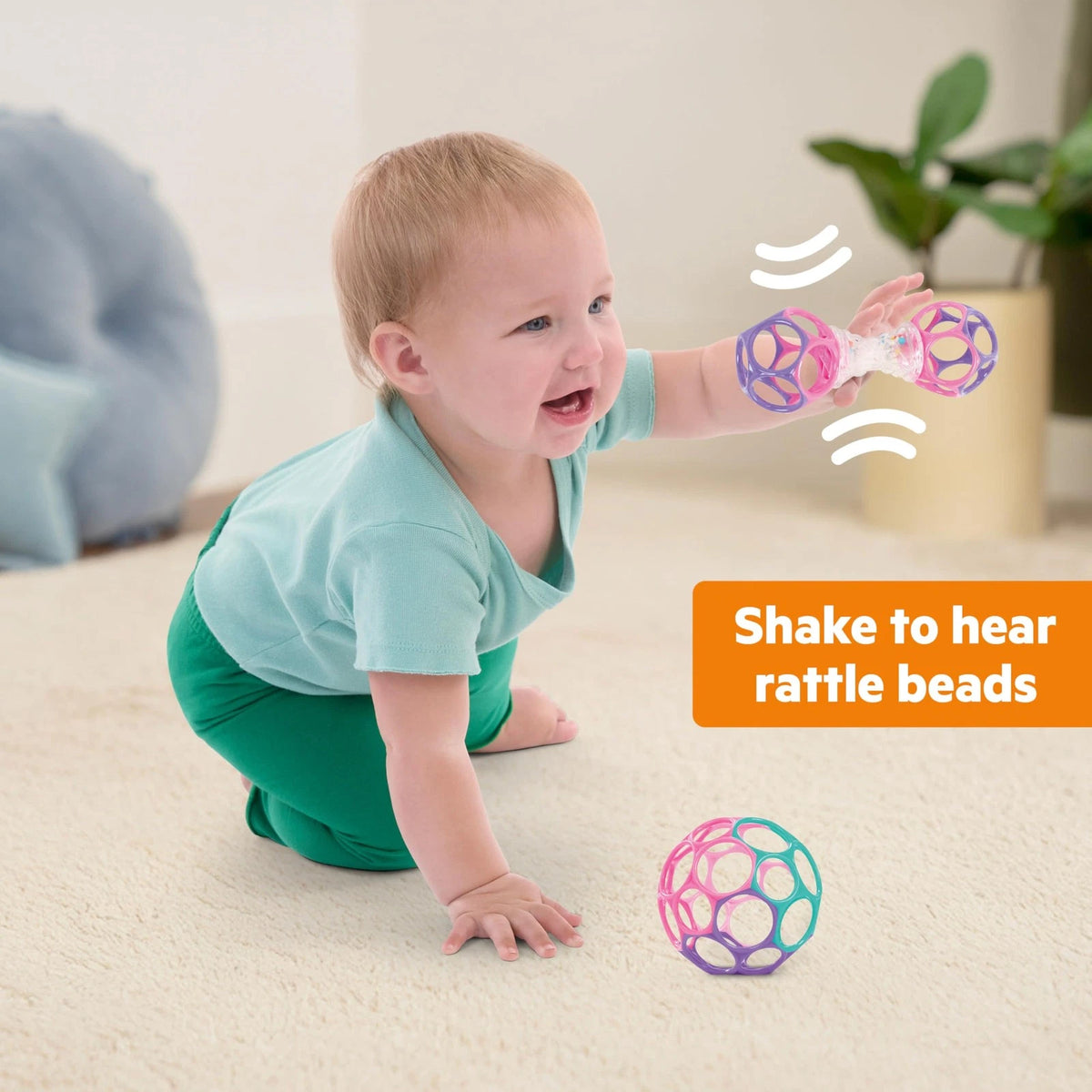 2X Bright Starts Delightful Duo Oball Gift Set for Baby