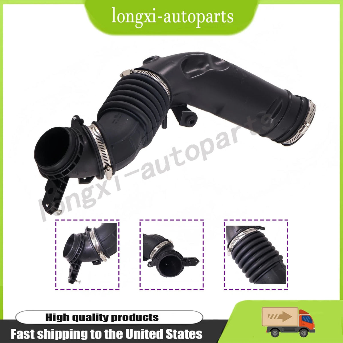 Air Inlet Hose for Ford Escape (2013–2016) CV6Z9B659F, CV6Z-9B659-D