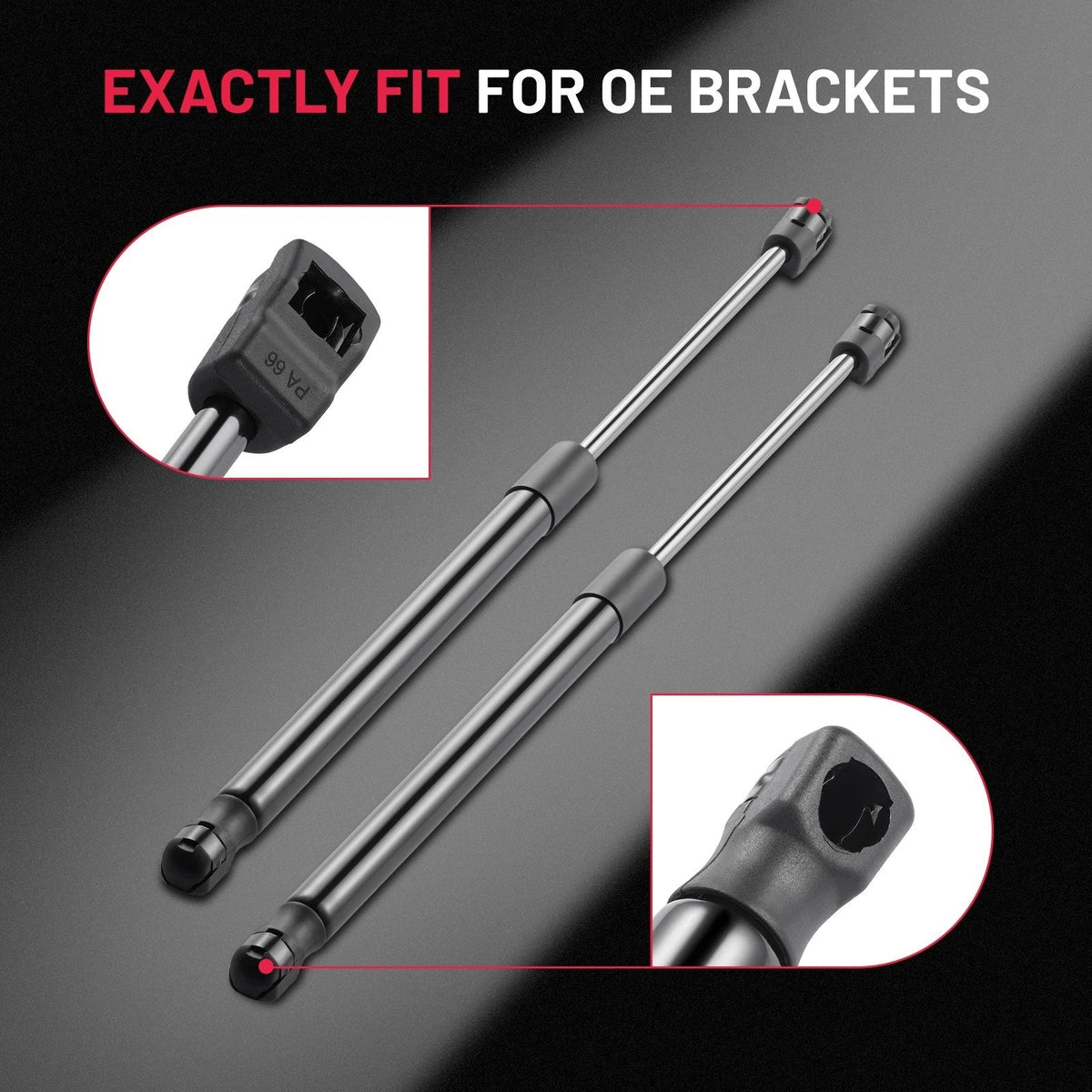 2PC Front Hood Support Struts for Honda Accord Crosstour (2010–2015)