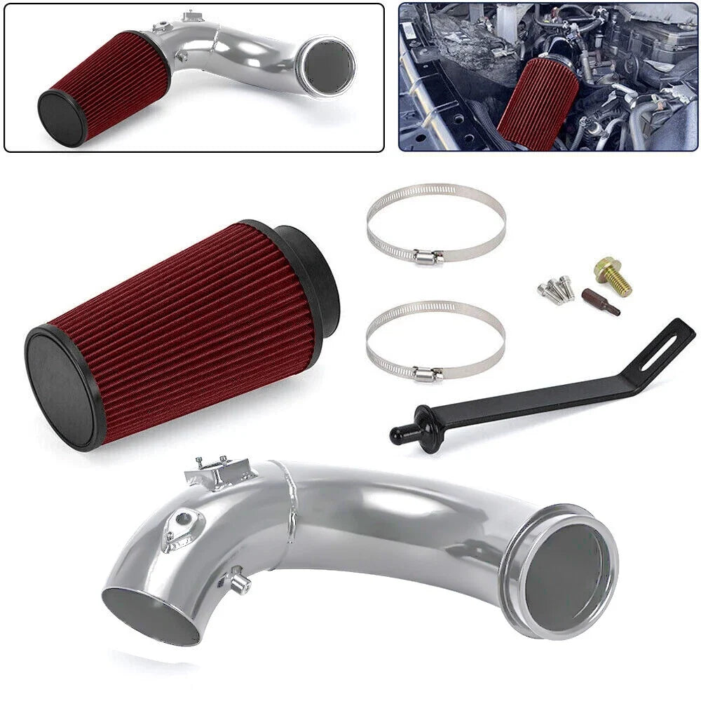 Cold Air Intake with Red Filter for Dodge Ram 2500 6.7L Cummins (2007.5–2012)