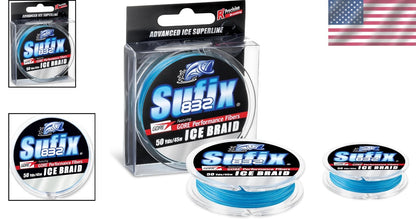 50 Yards High Sensitivity Ice Fishing Line - 4 lb - Ice Camo Design