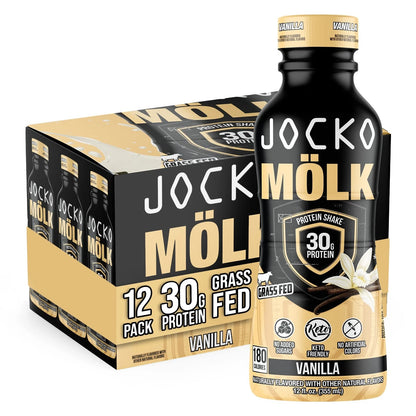 Protein Shake Bundle for Jocko Fuel (24 Count) - Vanilla & Chocolate