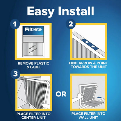 Filtrete 20x30x1 AC Furnace Air Filter MERV 14 MPR 2500 (Fits )