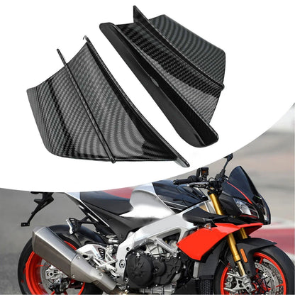 2 pc Motorcycle Aerodynamic Spoilers for Compatible Brands