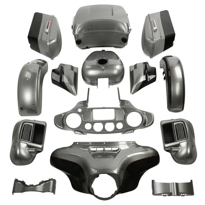 Fairing Bodywork for Harley Electra Glide (2014–2024) Billet Silver/Vivid Black